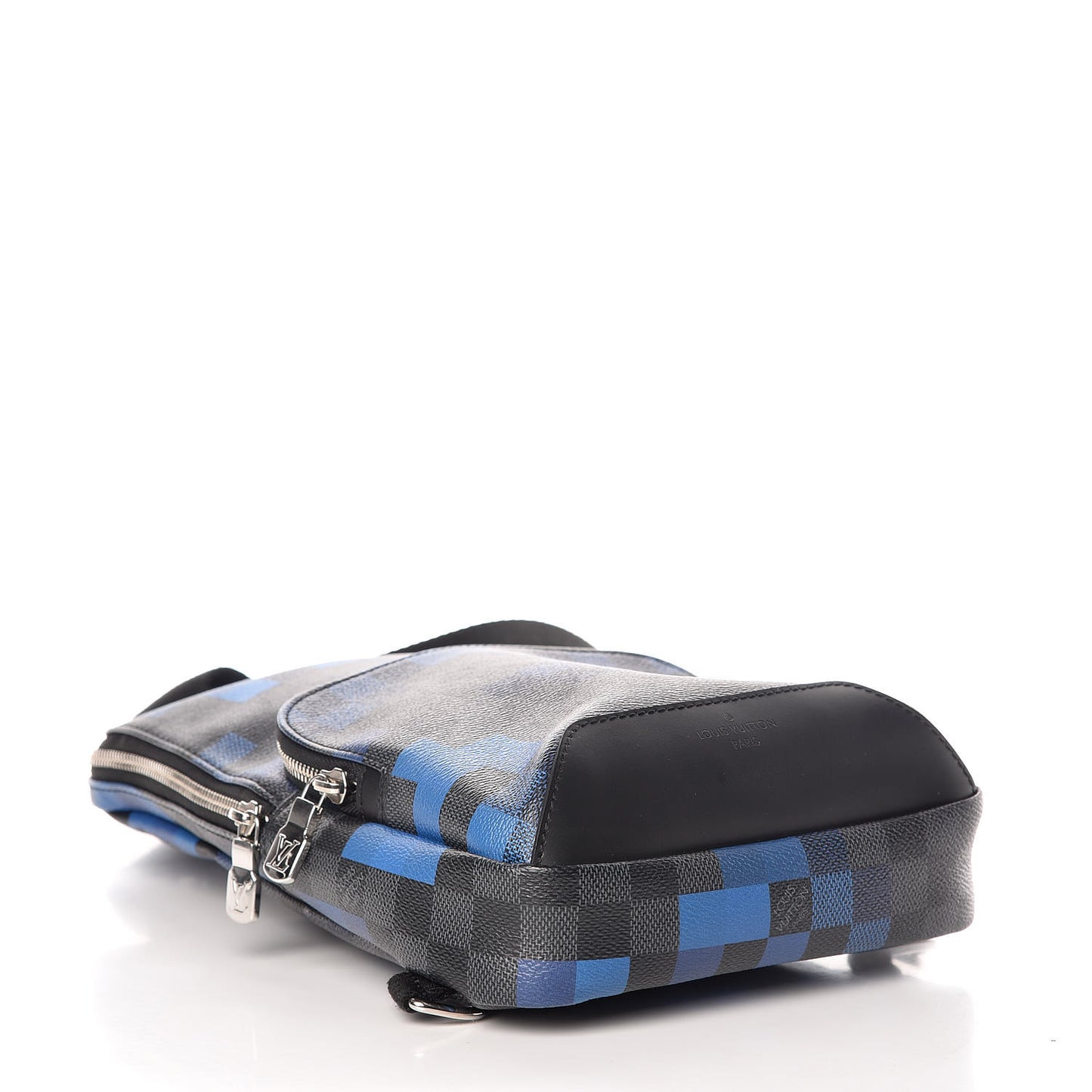 Damier Graphite Pixel Avenue Sling Backpack Blue