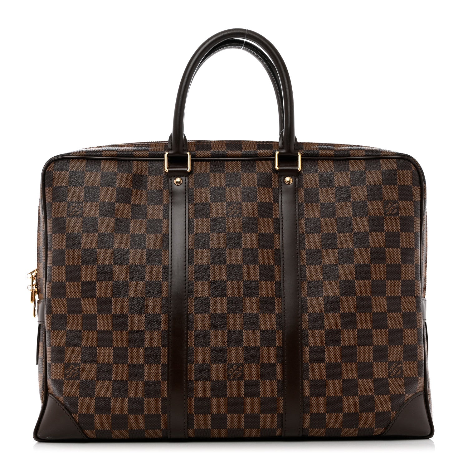 Louis Vuitton Damier Ebene Porte Documents Voyage Soft Briefcase 1 of 10