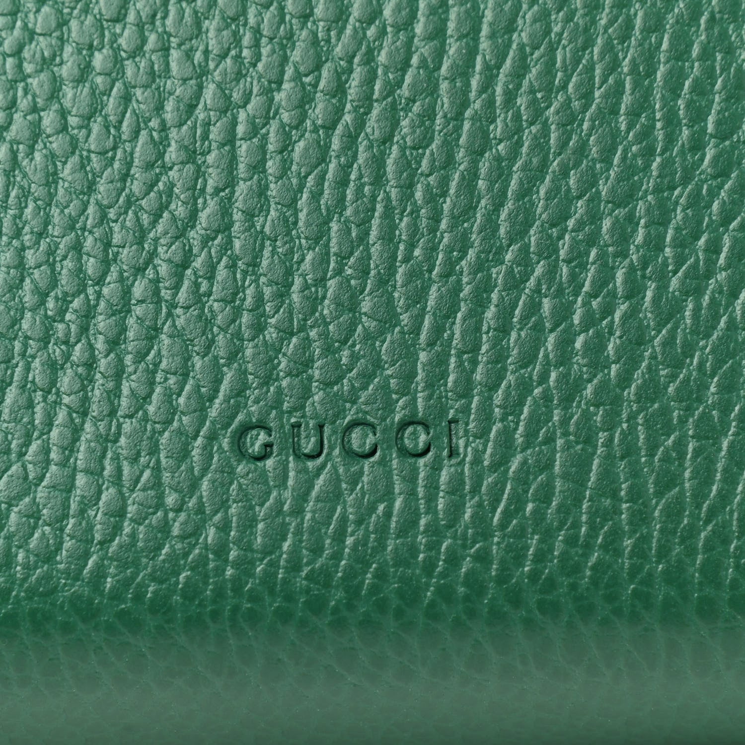 Gucci Calfskin Mini Dionysus Chain Wallet Emerald 8 of 11