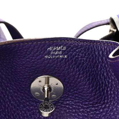 Hermes Taurillon Clemence Lindy 34 Iris 5 of 16