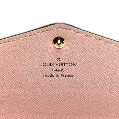 Louis Vuitton Monogram Sarah Wallet NM Rose Ballerine 6 of 6