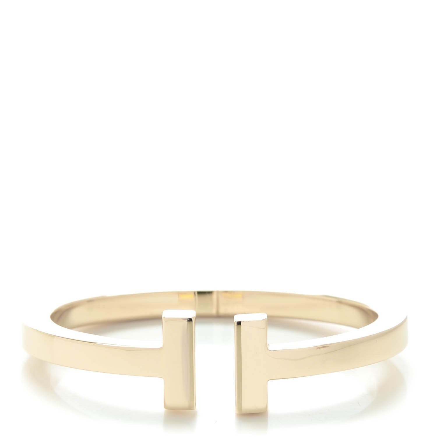 Tiffany 18K Yellow Gold T Square Bracelet 1 of 4