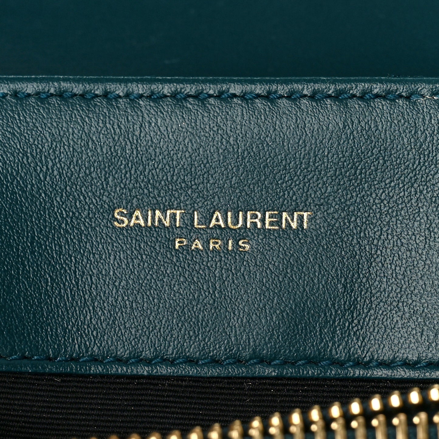 Calfskin Y Quilted Monogram Small Loulou Chain Satchel Green