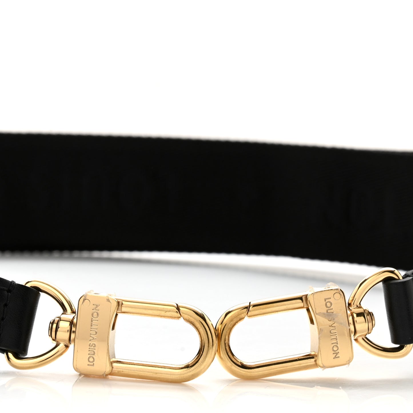Jacquard Bandouliere Shoulder Strap Black