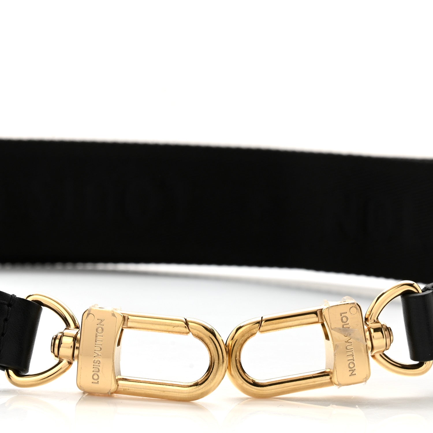 Louis Vuitton Jacquard Bandouliere Shoulder Strap Black 3 of 3
