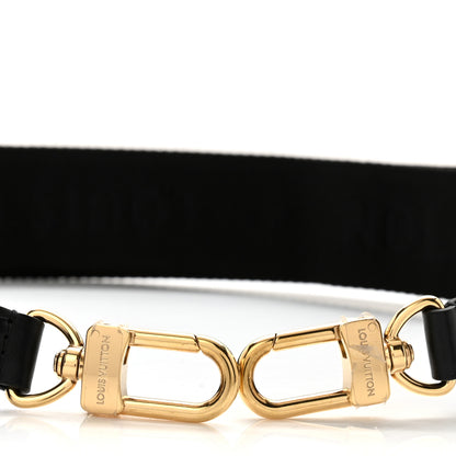 Louis Vuitton Jacquard Bandouliere Shoulder Strap Black 3 of 3
