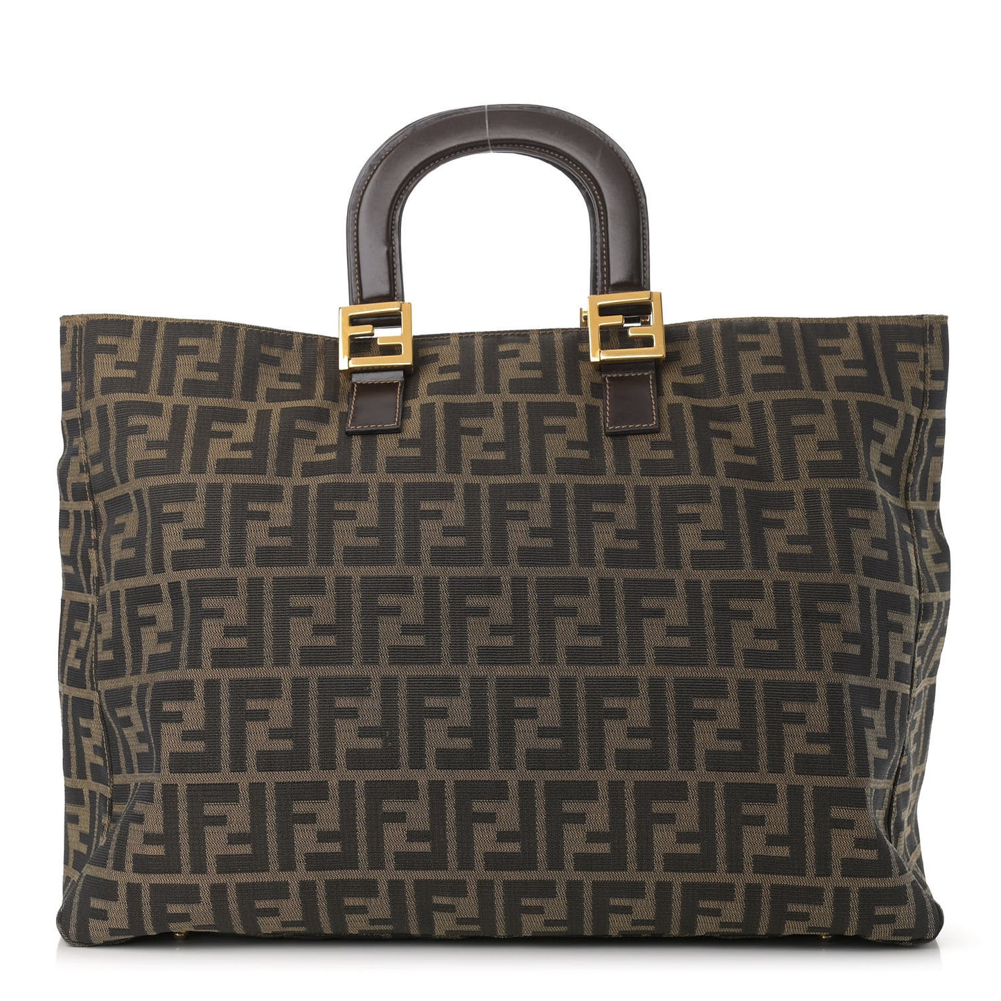 Zucca Holdall Tote Tobacco Black
