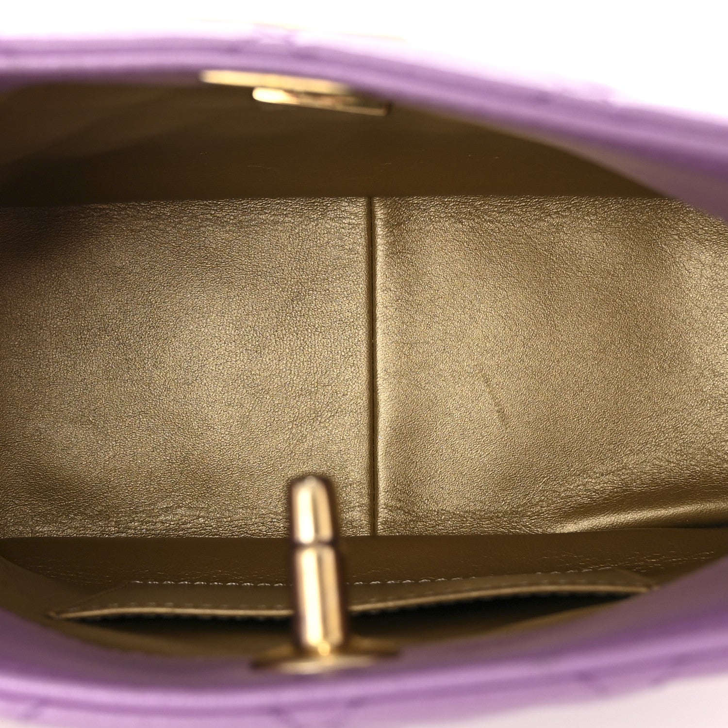 Chanel Lambskin Quilted Small Pearl Crush Hobo Purple 5 of 11