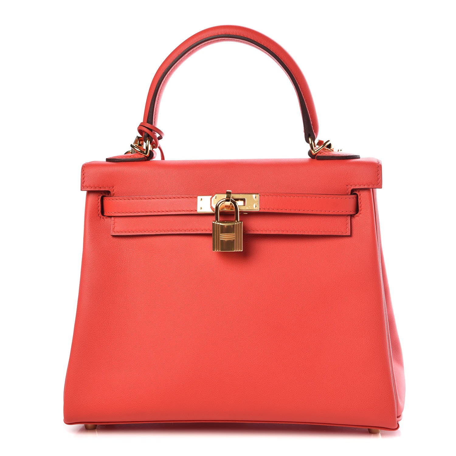 Hermes Swift Kelly Retourne 25 Rouge Tomate 1 of 41