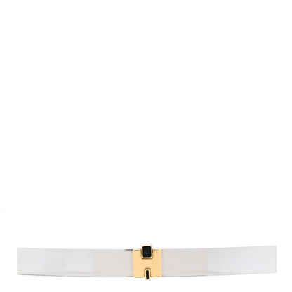 Hermes Palladium Enamel Eileen Hair Barrette Black 1 of 4