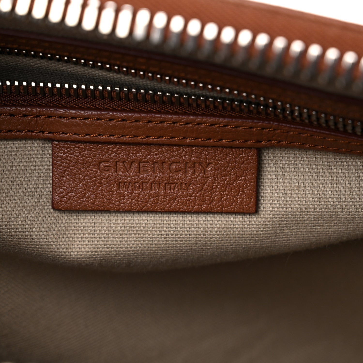 Givenchy Sugar Goatskin Medium Antigona Cognac 6 of 13