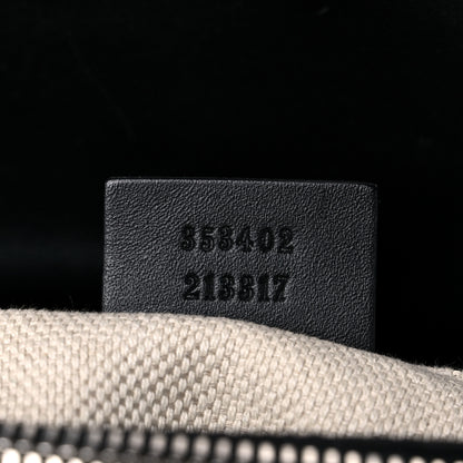 Gucci Calfskin Monogram Belt Bag Black 6 of 16