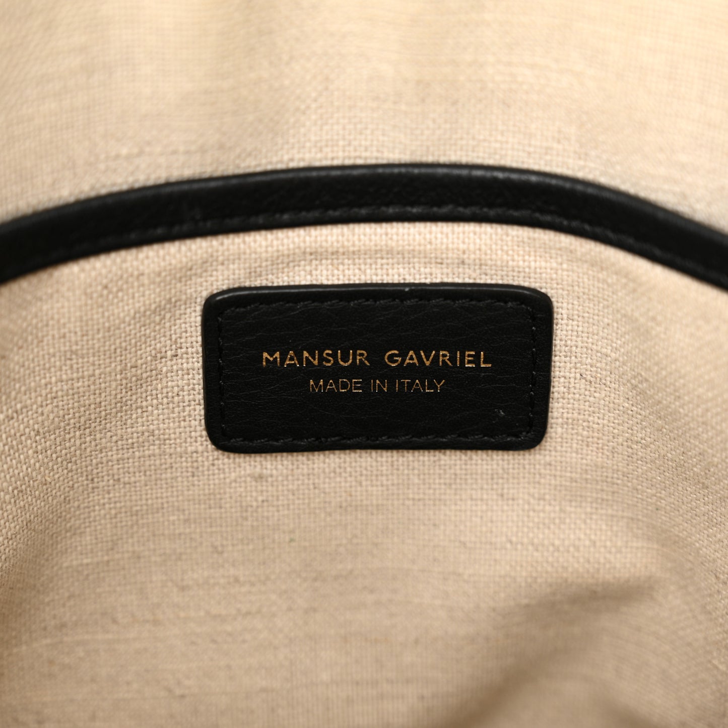 Pebbled Calfskin Zip Bucket Bag Black