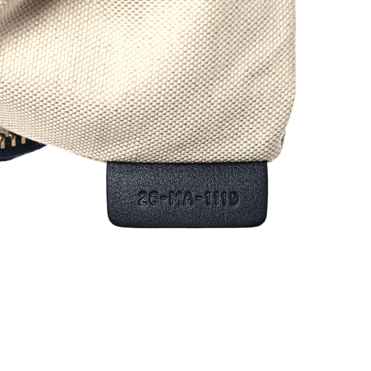 Oblique Pouch Clutch Blue