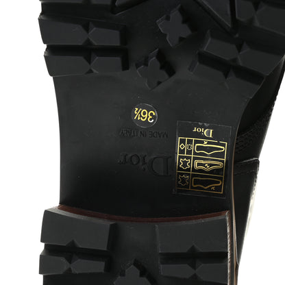 Christian Dior Calfskin Dior Quest 35mm Hiking Boots 36.5 Black 11 of 12