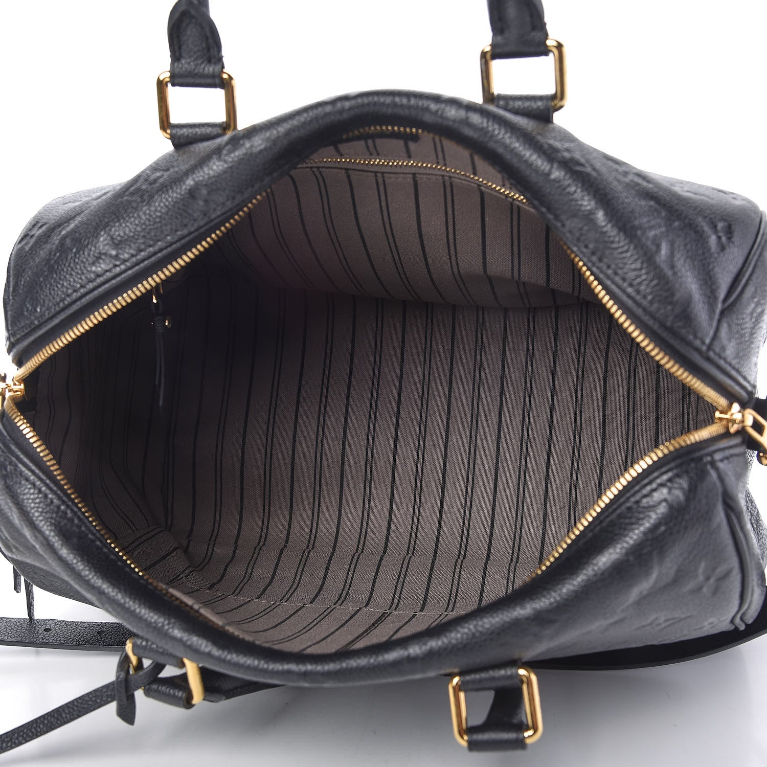 Louis Vuitton Empreinte Speedy Bandouliere 30 Black 5 of 12