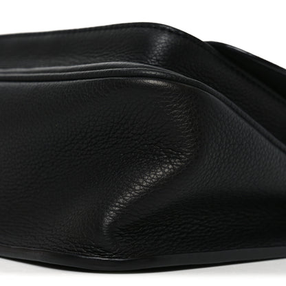 Louis Vuitton Grained Calfskin Lockme Chain Bag PM Black 8 of 8