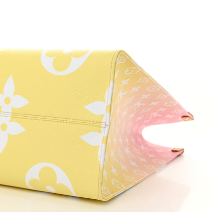 Louis Vuitton Monogram Giant By The Pool OnTheGo GM Light Pink 10 of 11