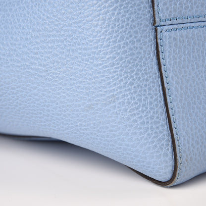 Gucci Dollar Calfskin Medium Swing Tote Mineral Blue 9 of 15