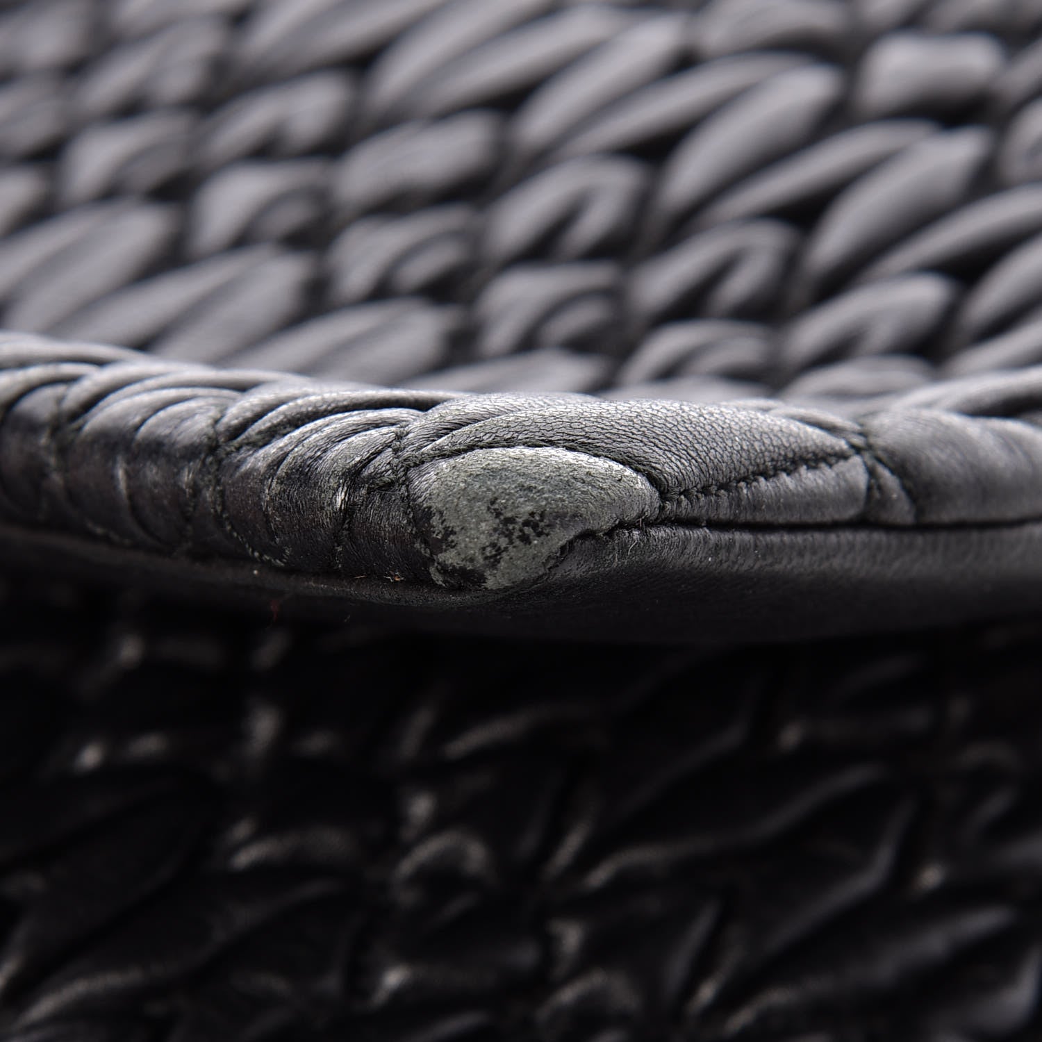 Miu Miu Nappa Matelasse Crystal Flap Clutch Black 9 of 10