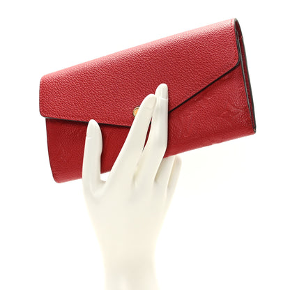 Louis Vuitton Empreinte Sarah Wallet NM Cherry 2 of 7