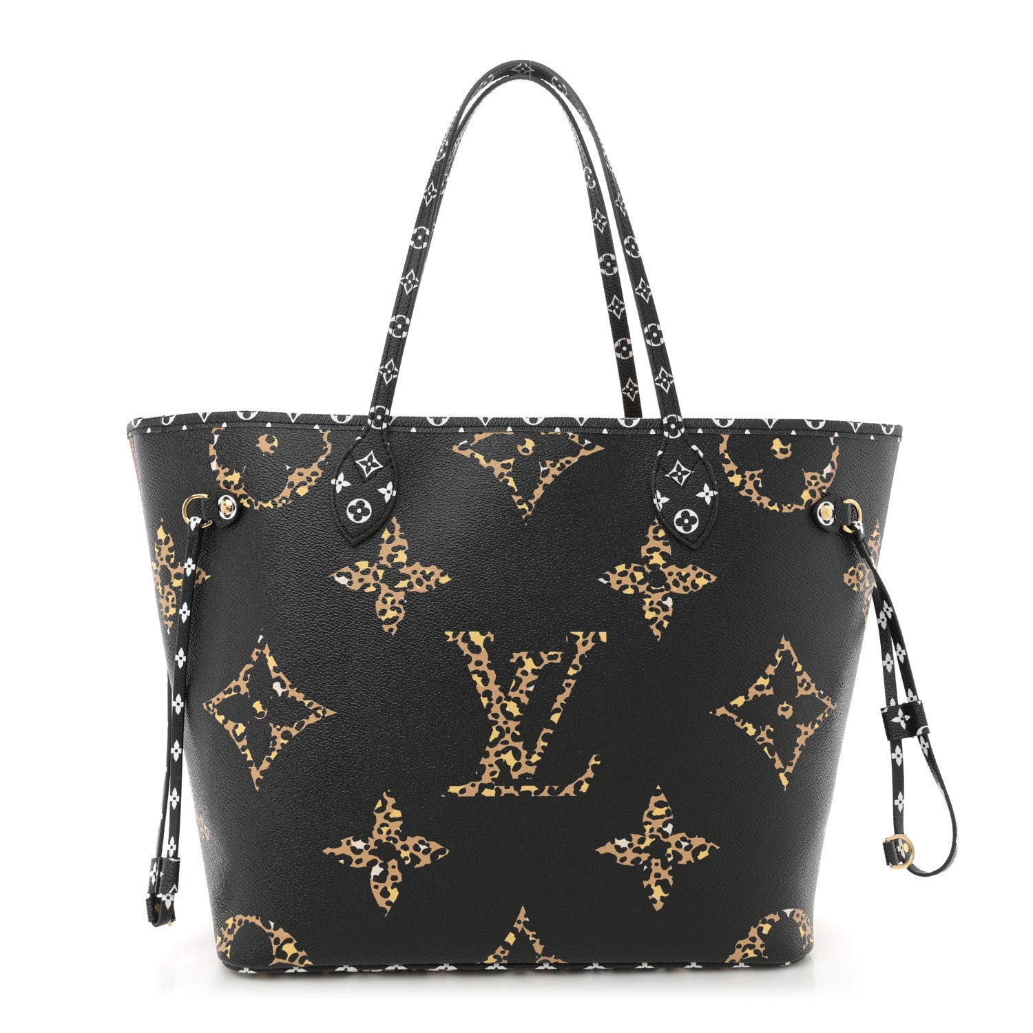 Louis Vuitton Monogram Giant Jungle Neverfull MM Black 1 of 10
