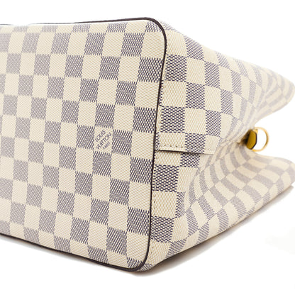 Louis Vuitton Damier Azur Neonoe MM Pineapple 9 of 10