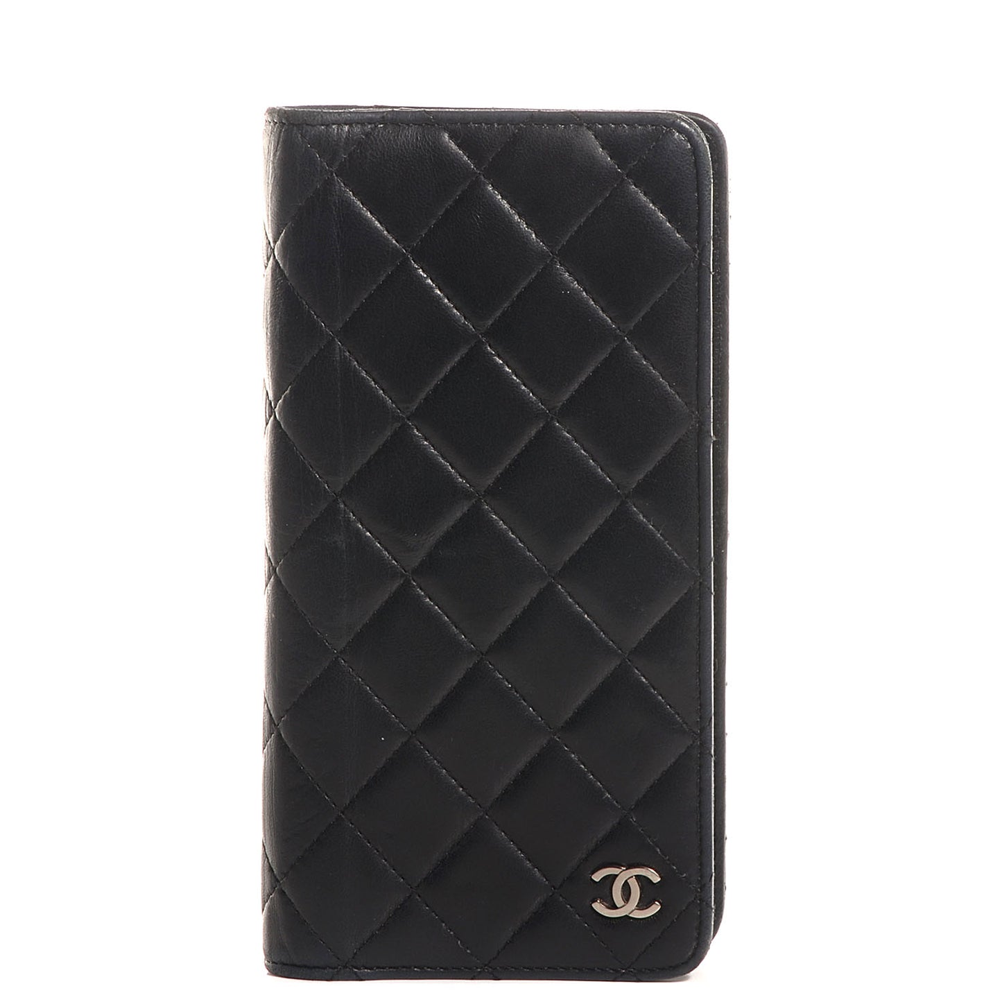 Lambskin Medium Agenda Cover Black