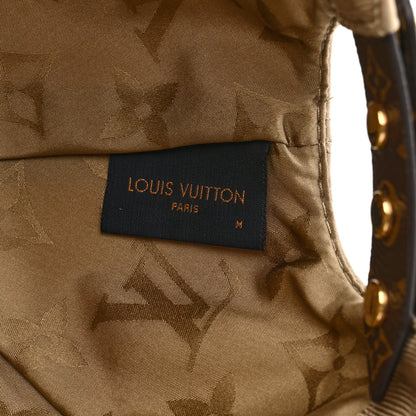 Louis Vuitton Monogram Polyester Silk LV Get Ready Cap M Beige 8 of 9
