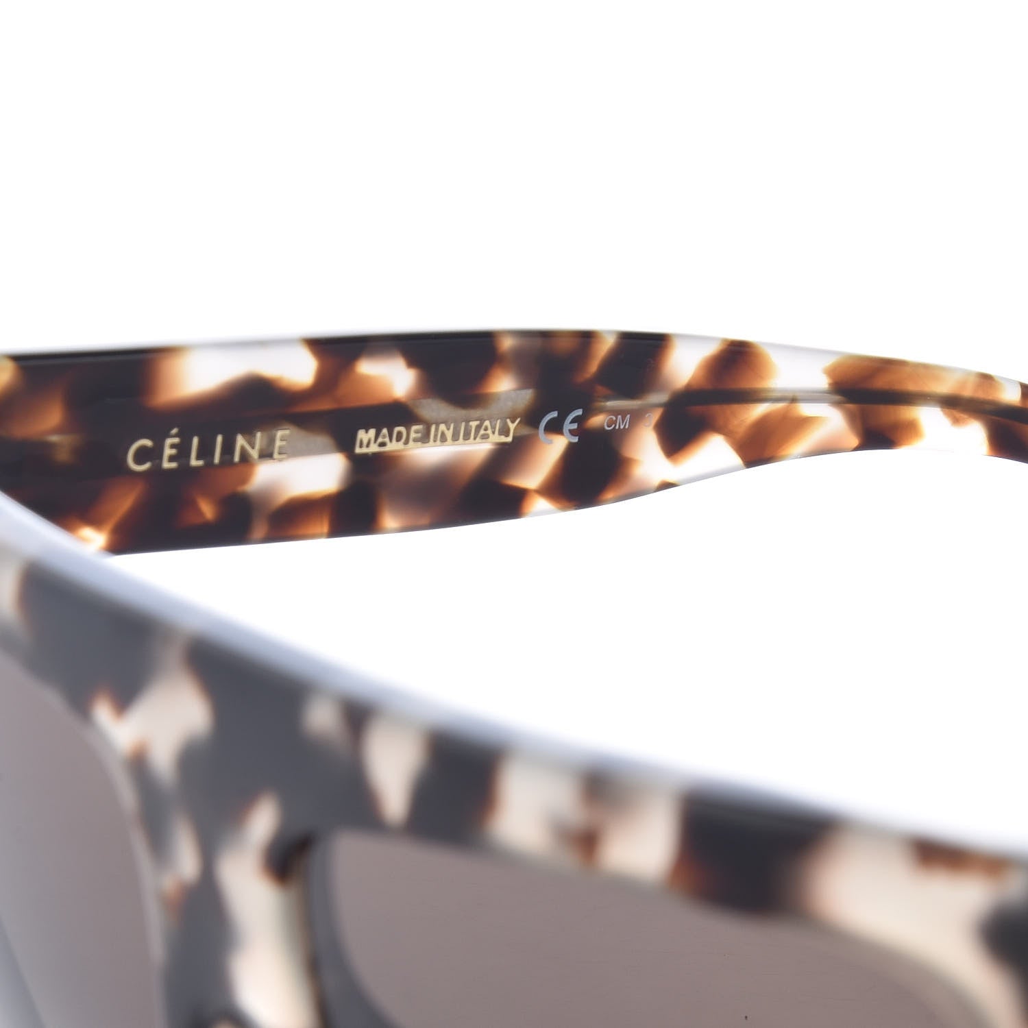 Celine Shadow Sunglasses CL 41026/S Havana Grey 6 of 6
