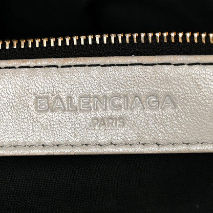 Balenciaga Chevre Gold Metallic Edge Hardware City Gris Glace 6 of 10