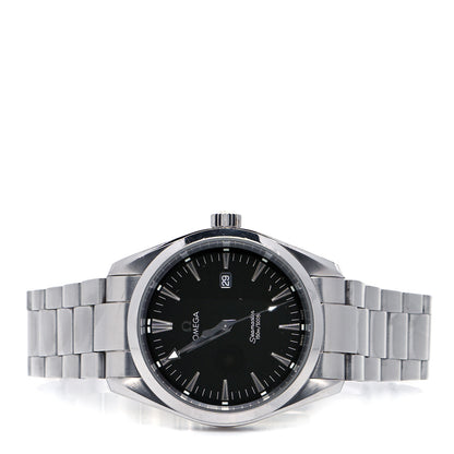 Omega Stainless Steel 39mm Seamaster Aqua Terra Quartz Watch Black 2517.50 2 of 6