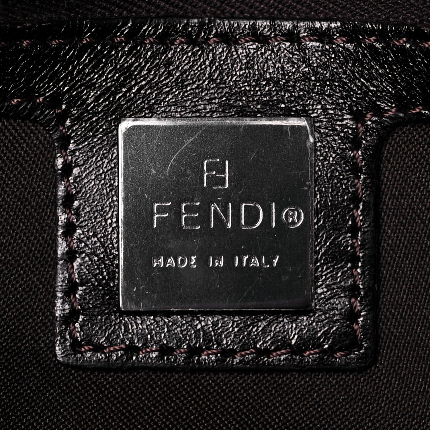 Fendi Zucchino Baguette Tobacco 7 of 15
