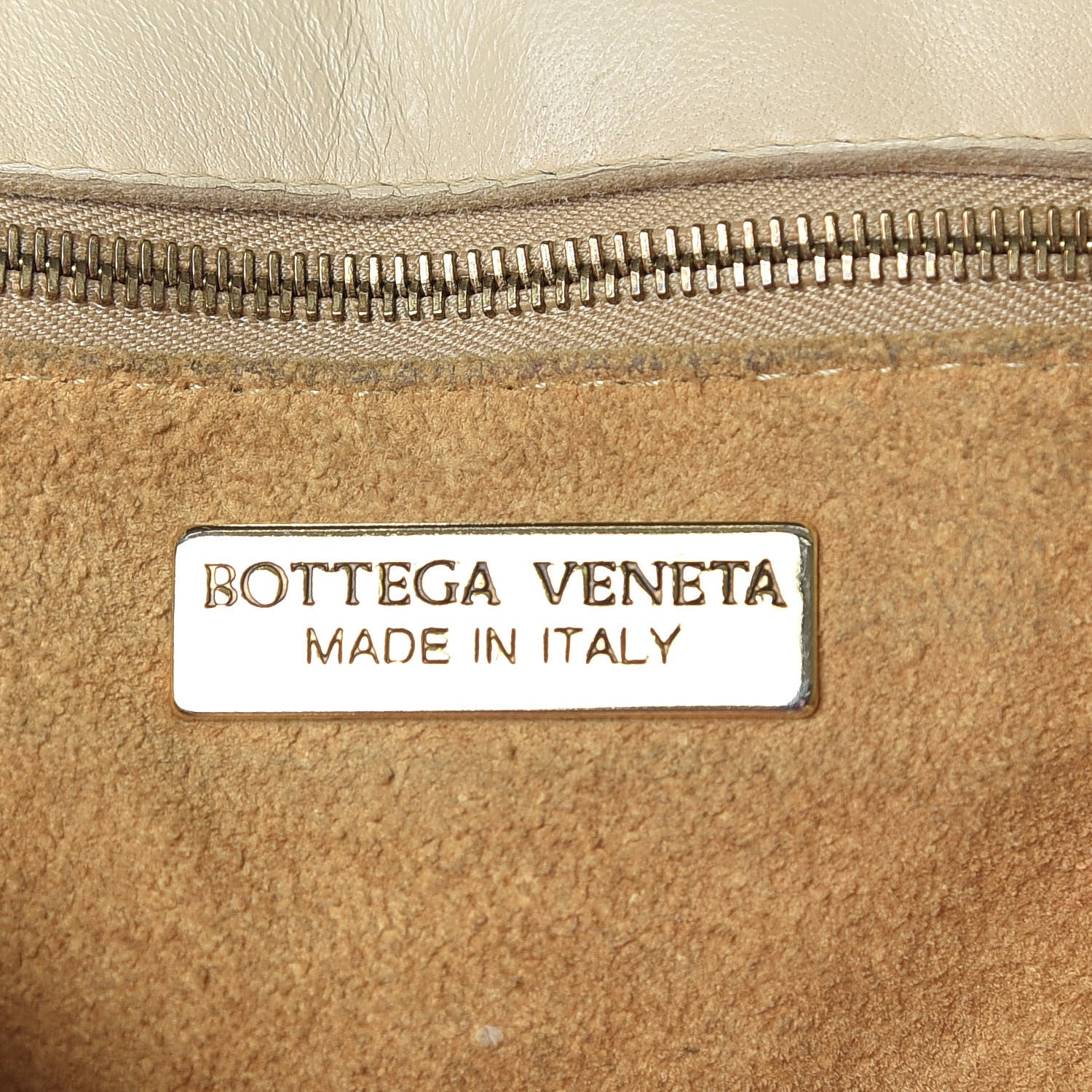 Bottega Veneta Nappa Intrecciato Crossbody Flap Bag Beige 8 of 8