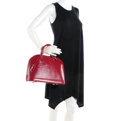 Louis Vuitton Epi Alma PM Carmine 2 of 7