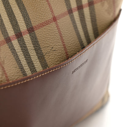 Burberry Haymarket Check Shoulder Bag Brown 11 of 11