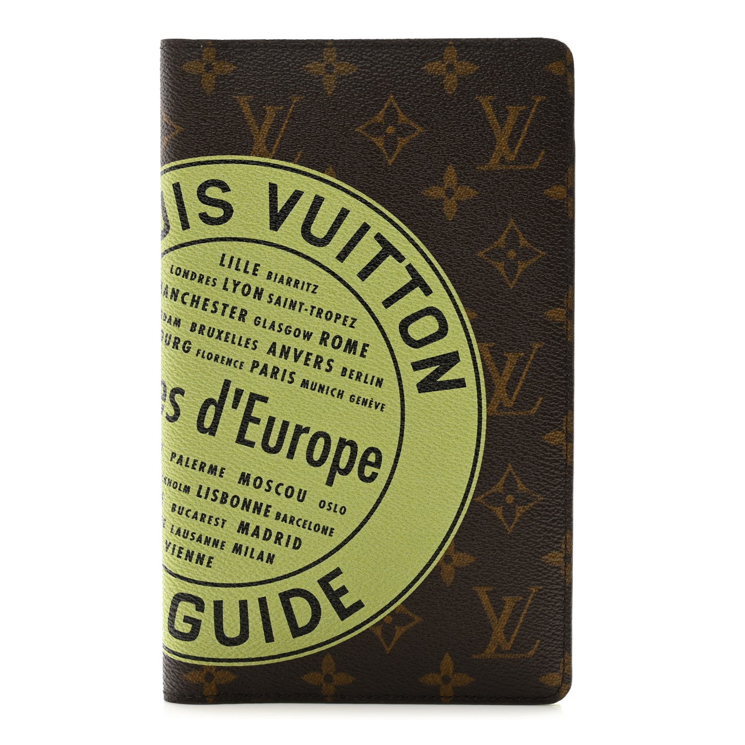 Louis Vuitton LOUIS VUITTON Monogram Villes D'Europe Notebook Cover Green 1 of 6