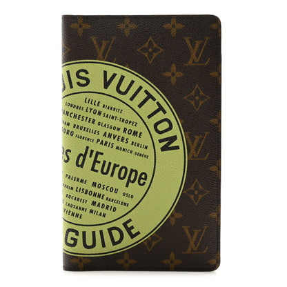 Louis Vuitton LOUIS VUITTON Monogram Villes D'Europe Notebook Cover Green 1 of 6