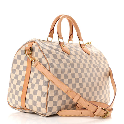 Louis Vuitton Damier Azur Speedy Bandouliere 35 3 of 10