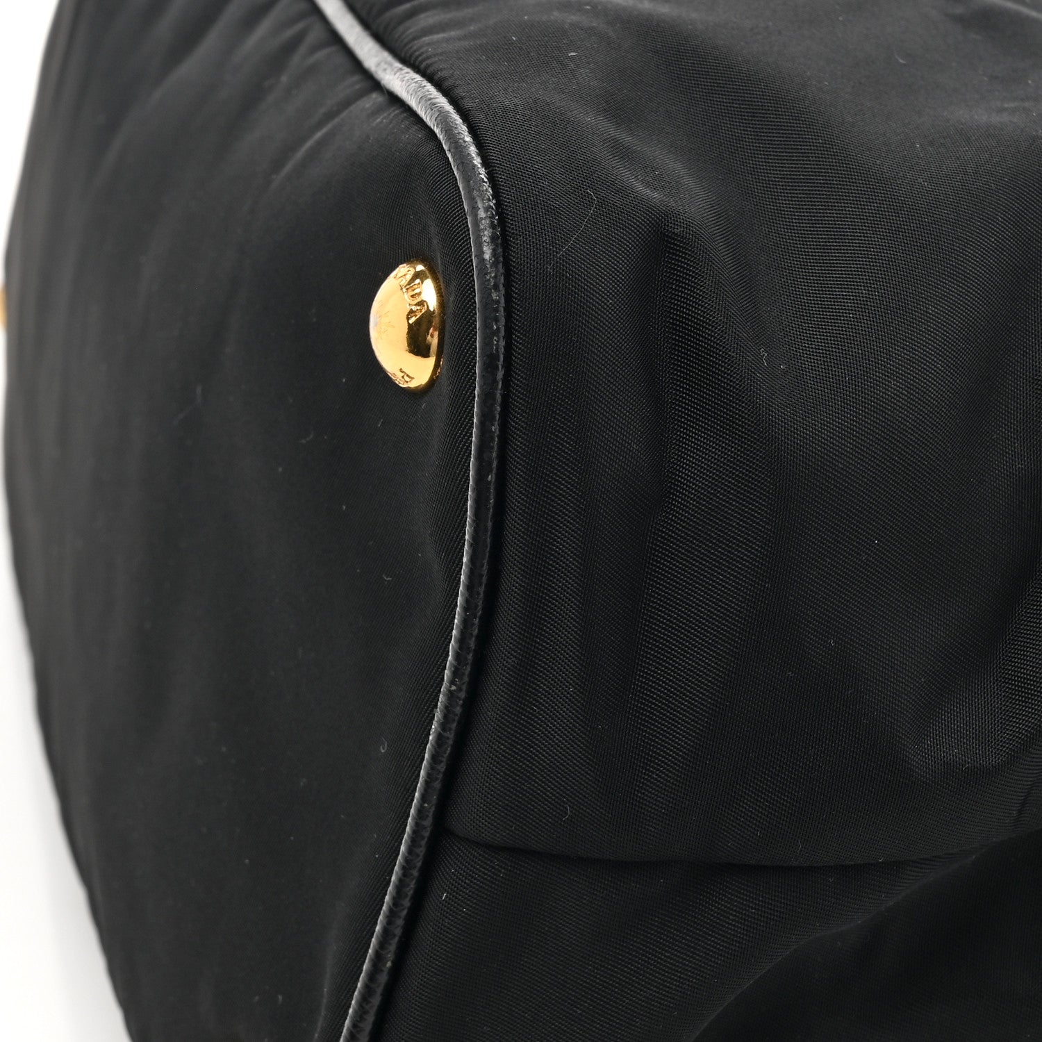 Prada Tessuto Nylon Saffiano Tote Black 11 of 11