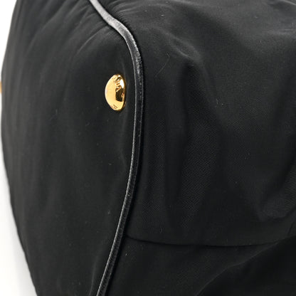 Prada Tessuto Nylon Saffiano Tote Black 11 of 11