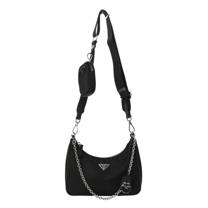 Prada Nylon Re-Edition 2005 Shoulder Bag Black 1 of 9