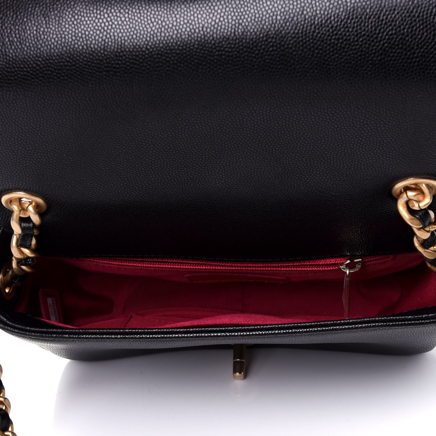 Chanel Caviar Quilted Small Fashion Therapy Flap Bag Black 4 of 4