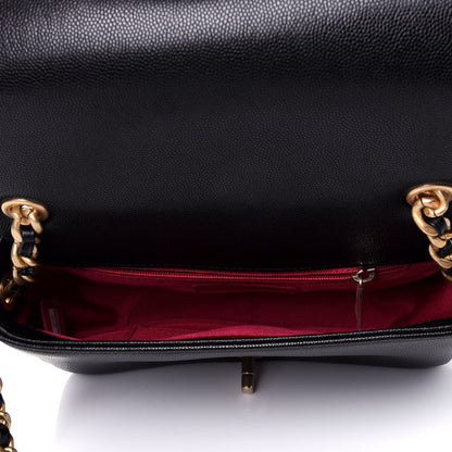 Chanel Caviar Quilted Small Fashion Therapy Flap Bag Black 4 of 4