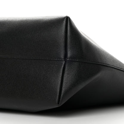 Fendi Vitello Elite Cuoio Monster Buggies Medium Roll Tote Black Multicolor Blue Cobalto 10 of 20