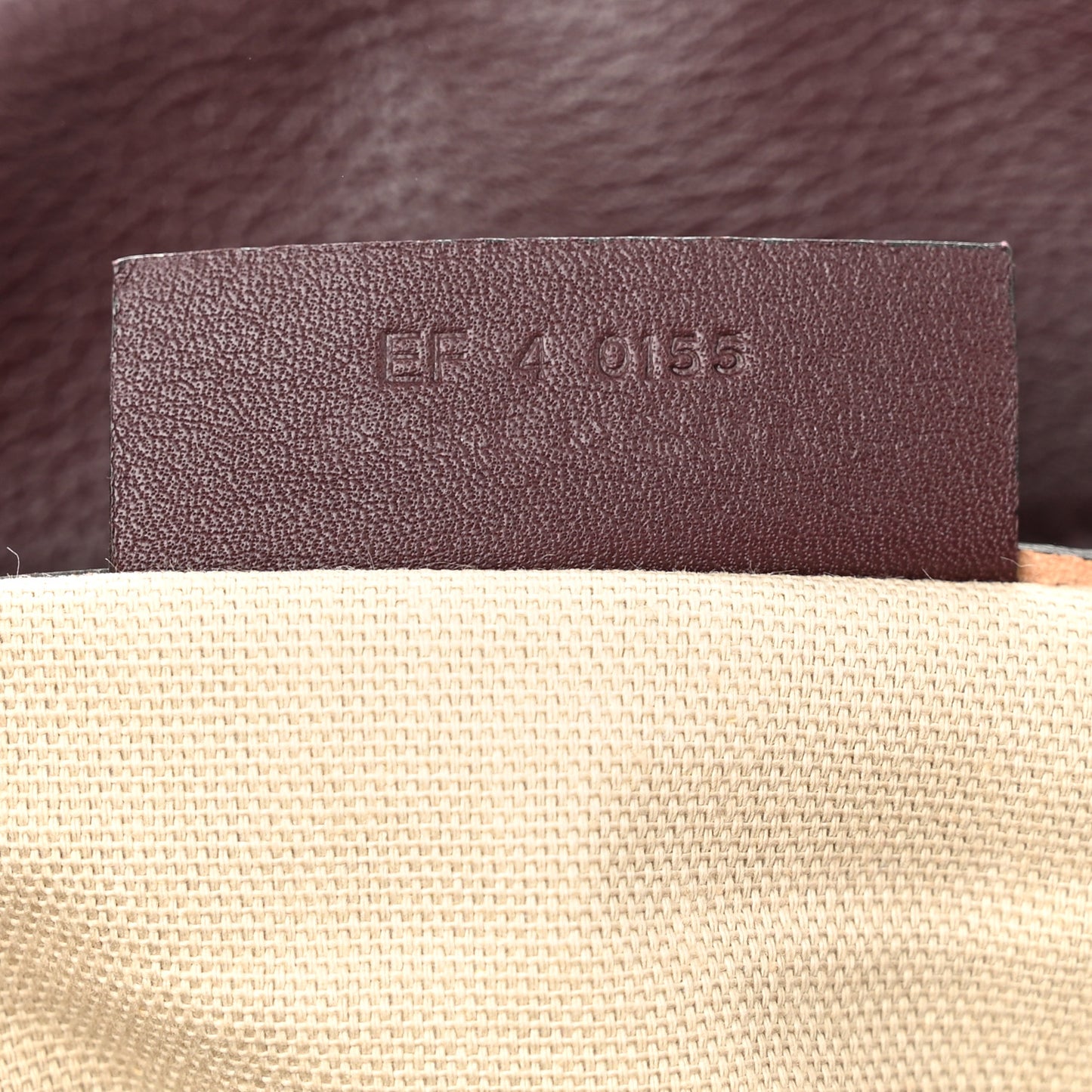 Calfskin Small Pandora Pure Flap Bag Aubergine