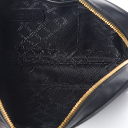 Versace Calfskin Medusa Head Wrist Pochette Black 5 of 8