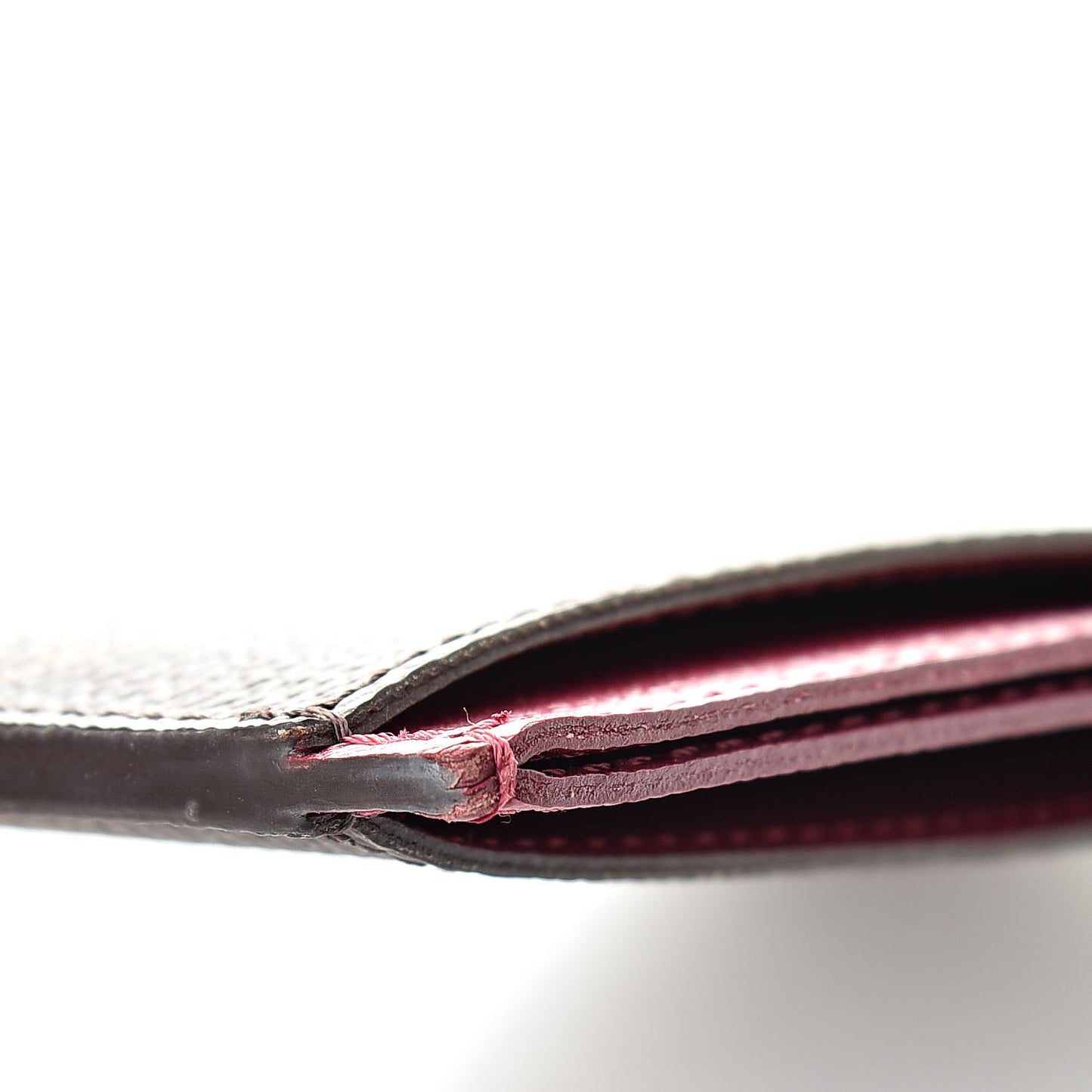 Monogram Card Holder Fuchsia