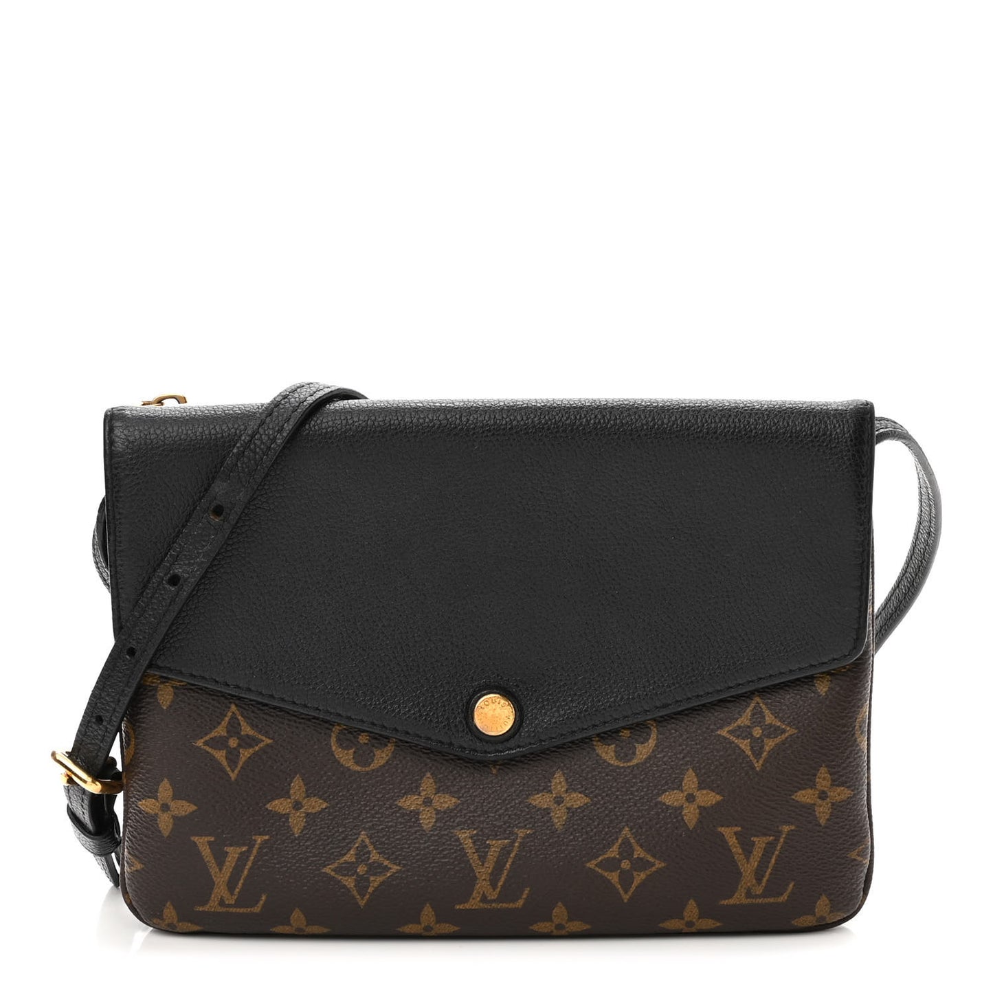 Monogram Twice Pochette Black