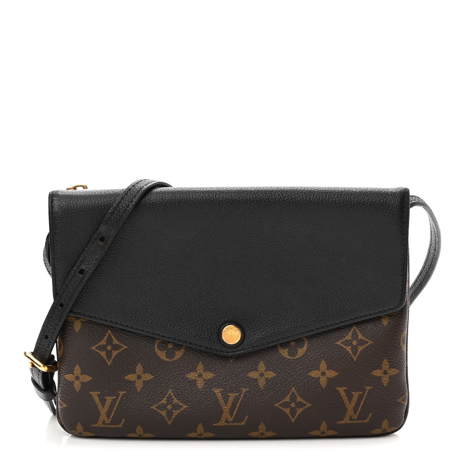 Louis Vuitton Monogram Twice Pochette Black 1 of 13